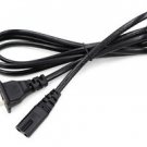 2-Prong AC Power Supply Cord Charger Cable Lead For Sylvania Sony GPX DVD Player