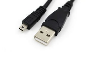 USB Data Sync Cable Cord Compatible with FujiFilm Camera Finepix XP20 se XP50 se S4450 