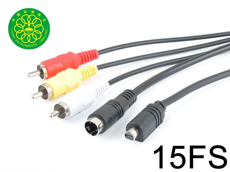 AV A/V Audio Video TV Cable Cord Lead For Sony Camcorder Handycam DCR