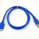 USB PC Data Cable Cord For Seagate Backup Plus Slim 4TB Hard Drive STDR4000100