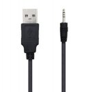 2.5mm to USB A charge cable/data for Waterproof Watch Hidden Digital Camera DVR