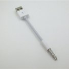 USB Port to 3.5mm Jack Charger Adapter for iPod Shuffle 3G 3 3rd Gen Generation