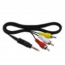 AV A V TV Video Cable Cord Lead for JVC Everio GZ-HM300/U/S HM300/AU/S HM300BU/S