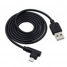 Angled USB Charger Data Cable For Barnes & Noble Nook BNRV200 BNRV200A Tablet