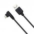 Angled USB Charger Data Cable Cord For Wacom Bamboo CTL471 Splash Small Tablet
