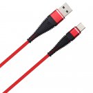 Red USB Power Charger Charging Data Sync Cable Cord For New Macbook 2015 12 inch