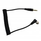 3.5mm to Male FLASH PC Sync Cable Spring for Nikon 11 140 Viltrox FC-240
