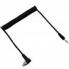 MagiDeal 2.5mm to Male Flash PC Sync Cord with Screw Lock for Canon 1D