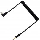 MagiDeal 2.5mm to Male Flash PC Sync Cord with Screw Lock for PIXEL TR-331RX