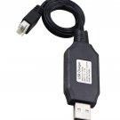 7.4V Lipo Battery USB Charger Cable for WLtoys F46 F39 T40C T23 RC Toy N1X4