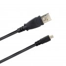 USB Charger Data SYNC Cable Cord For Panasonic Lumix DMC-F3 DMC-FH1 DMC-FH2