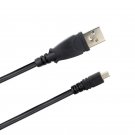 USB Charger Data SYNC Cable Cord For Panasonic Lumix DMC-FZ7 DMC-3D1 DMC-F2