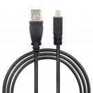 USB Charger Data SYNC Cable Cord For Pentax Optio WG-1 WG-2 WG1 GPS Camera