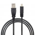 USB Charger Data SYNC Cable Cord For Panasonic Lumix DMC-FS6 DMC-FS62 DMC-FS7