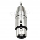 Stereo Mini 3.5mm Male TRS to XLR 3 Pin Female Microphone MIC Audio Adapter