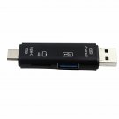 Type C 5 in 1 Micro USB OTG HUB Micro SD/TF Card Reader Multi Converter