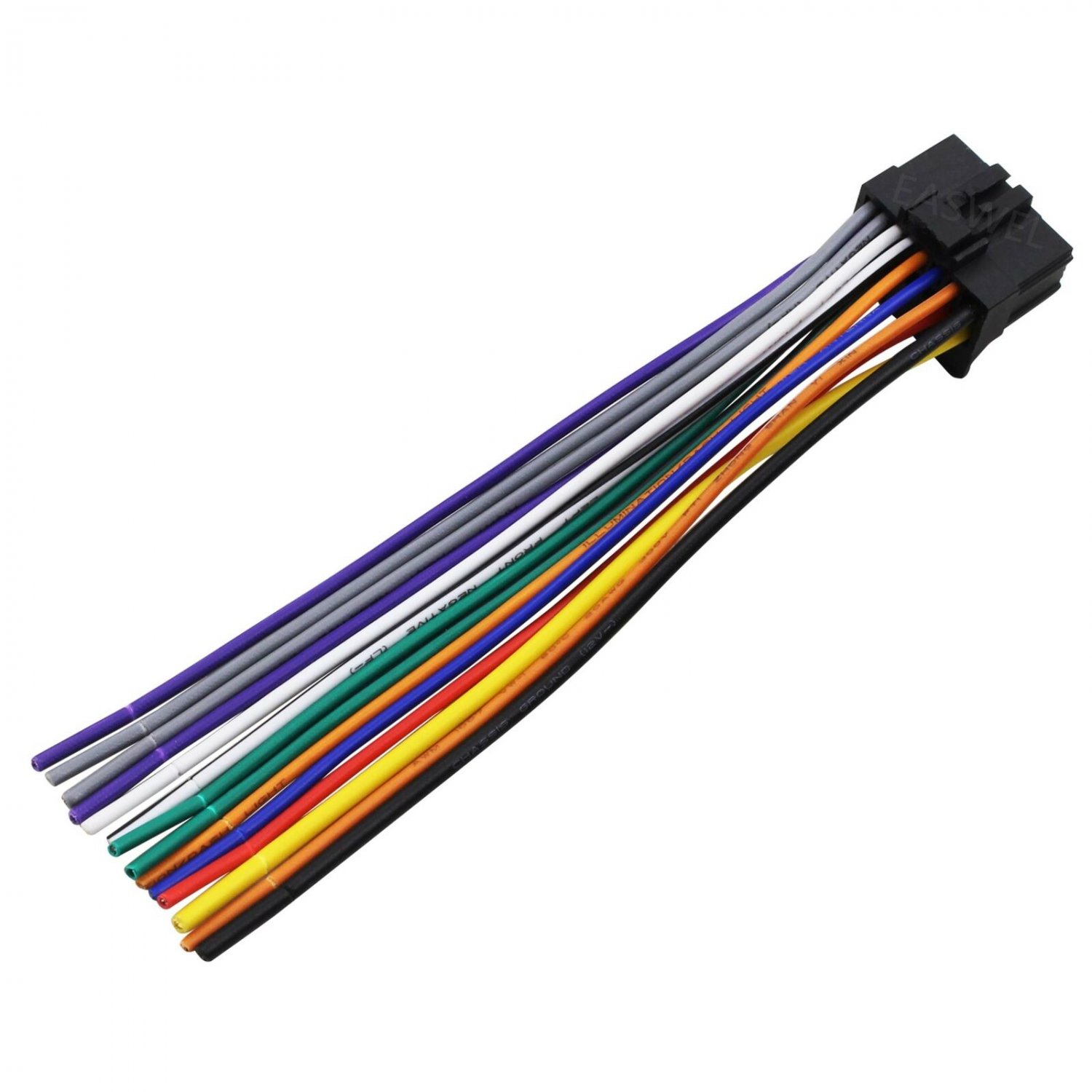 Aftermarket Stereo Radio Receiver Wire Harness for Pioneer DEHP2500 DEHP3800MP