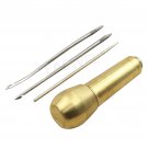1set of sewing shoes repair tools tools needle awl leather craft kit handtool