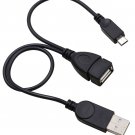 USB To Micro Male Port OTG Power Adapter Cable For Amazon Fire TV 3 3rd