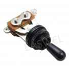 Black Tip 3 Way Switch Pickup Electric Guitar Selector Toggle Les Paul Epiphone