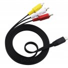 Mini USB To 3 RCA AV Audio Video Cable for Canon IXUS 105 107 115 HS 117 HS