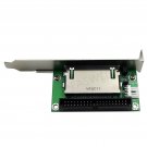 Bootable Adapter PCI Bracket Back Panel Converter Connector 40-Pin CF To IDE
