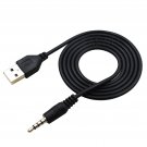 3.5mm AUX Audio Plug Jack to USB 2.0 Male Car iPod MP3 Charge Cable Adapter Cord