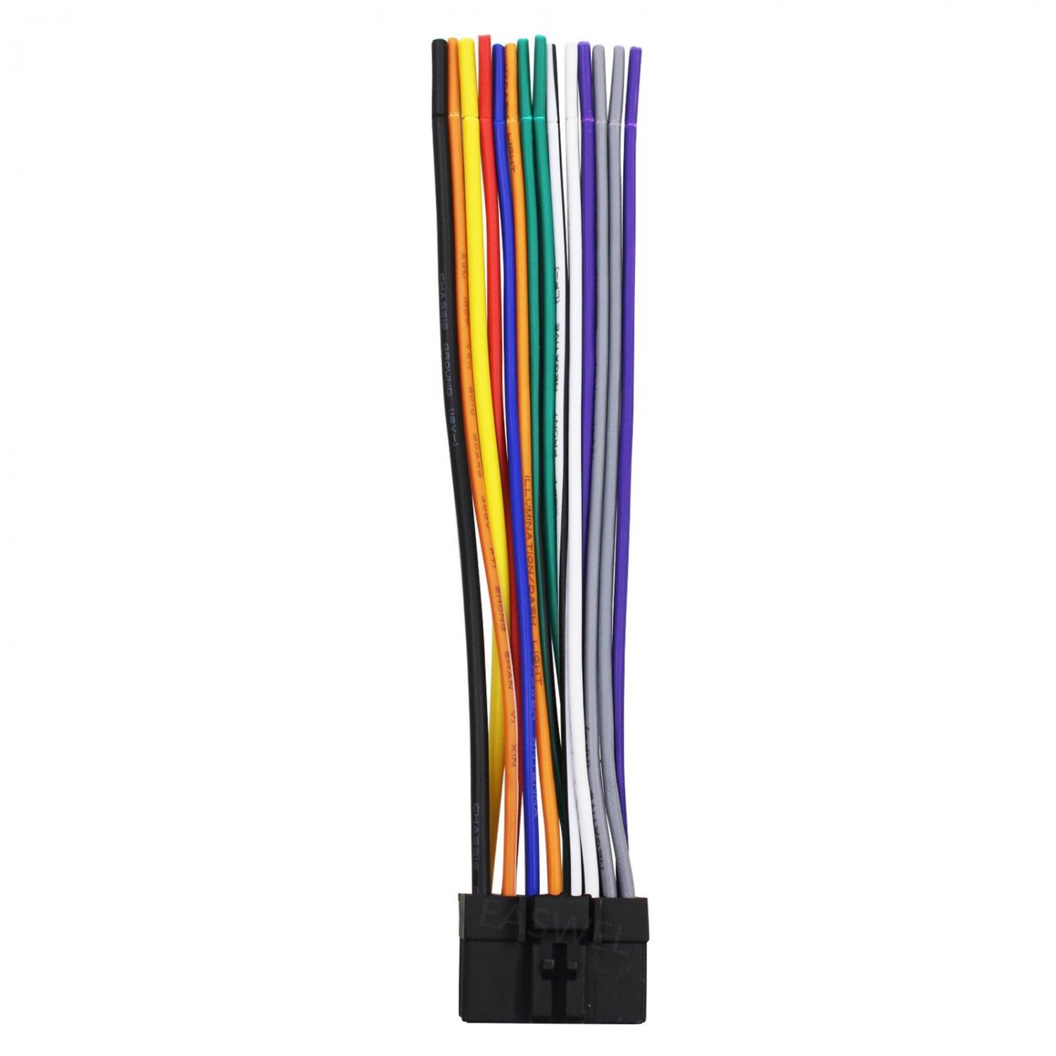 Aftermarket Stereo Radio Receiver Wire Harness for Pioneer DEH-2000MP DEH-2700