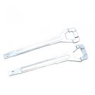 2 pcs Car Radio Removal Tool Keys DIN Release for Sony CDX-CA680X CDX-DAB6650