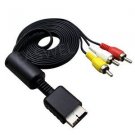 6FT RCA AV TV Audio Video Stereo Cable Cord For Playstation PS1 PS2 PS3 A/V