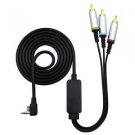 AV TV Cable RCA Audio Video Cable for Sony PSP Slim 2000 3000 Television T1Y2