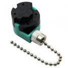 New ZE-268S6 4-wire 3-Speeds Pull Chain Switch Control for Ceiling Fan