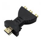 VGA to AV Adapter VGA to 3RCA Plug Converter Component Video Jack Connector