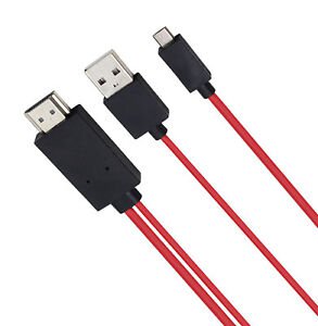 1080P MHL Micro USB 5Pin to HDMI/TV Cable For Asus LG ZTE Sharp Meizu Android