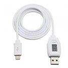 3A Voltage and Current LED Display Micro USB Cable Fast Charging Sync Data Cord