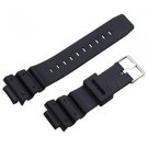Rubber Watch Band Strap Frosted 25mm For Casio G Shock MRW-200H-2 MRW-200H-3