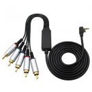 FOR PLAYSTATION PSP GOLD COMPONENT AV AUDIO/VIDEO HDTV CABLE SLIM 2000 3000