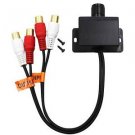 Audio RCA Inline Signal Line Level Amp Remote Volume Controller Gain Knob