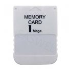 White 1 MB 1MB Memory Card Stick For Playstation 1 One PS1 PSX