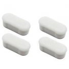 4 x Toilet Seat Bumpers Set Strong Adhesive Bedroom Bathroom Replacement Bumpers