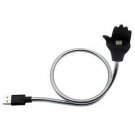 Flexible Metal Twister USB Charger Charging Cable Black for Android phone Type C