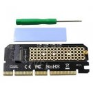 M.2 NVMe SSD NGFF to PCIE 3.0 X16 Adapter M Key Interface SPEED FULL Card