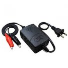 12V 1300mA Battery Trickle Charger 100-240V AC For Motorcycle Tender Maintainer