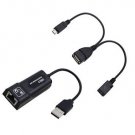 LAN Ethernet Connector OTG USB cable for Fire Stick 2nd Gen or Fire TV 3rd