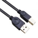 BLK USB Data Cable Cord For Brother DCP-J4120DW Colour Multifunction Inkjet Pr