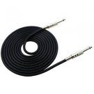 10 ft Black Woven Guitar Instrument Cable Cord Effect Patch Gold Tip 1/4" Plugs