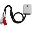 Microphone Audio Pickup Sound Monitoring For CCTV Camera Security System