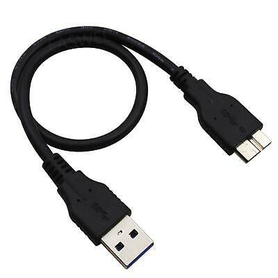 30CM USB 3.0 CABLE CORD FOR WD 2TB My Passport Ultra Hard WDBBKD0020BBK