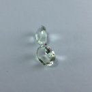 2.26 cts Two Green Amethyst Gem Stone from Sri Lanka for Jewellery