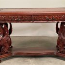 19868 Renaissance Revival Horner Style Mahogany Desk
